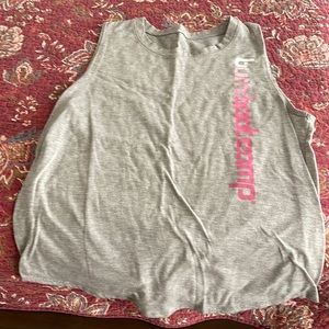 Burn bootcamp tank top